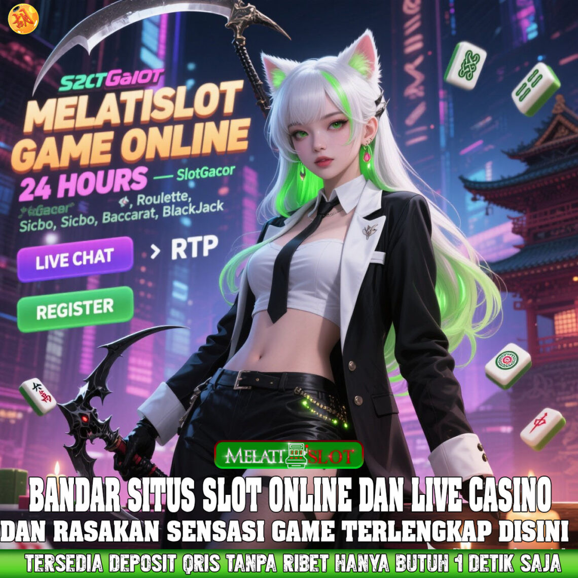 MELATISLOT Bandar Slot Lengkap Bonus Tiap Hari